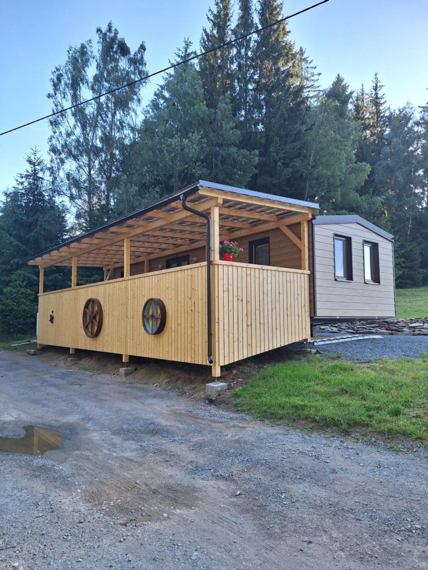 Arktik Lesni Mlyn Apartamento Novy Rychnov Exterior foto